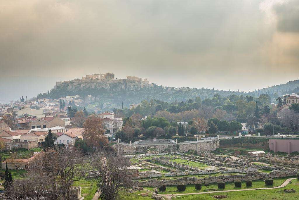 Acropolis View Paradise Apartments Atina Oda fotoğraf